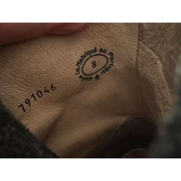 JOHN FLUEVOG Vermeer Baroque Black Buckle Ankle Boots Victorian Granny Size 8 - Picture 14 of 14